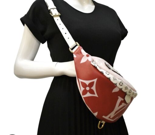 Louis Vuitton Rouge Red Giant Monogram Bum Bag - Image 2