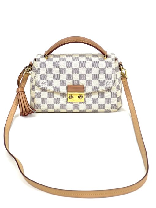 Louis Vuitton Croisette Crossbody Damier Azur Canvas 16