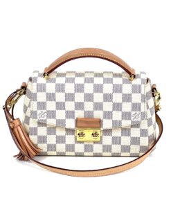 Louis Vuitton Croisette Crossbody Damier Azur Canvas