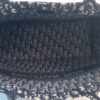 Dior Large Book Tote Ecru and Blue Dior Oblique Embroidery (Copy) 7
