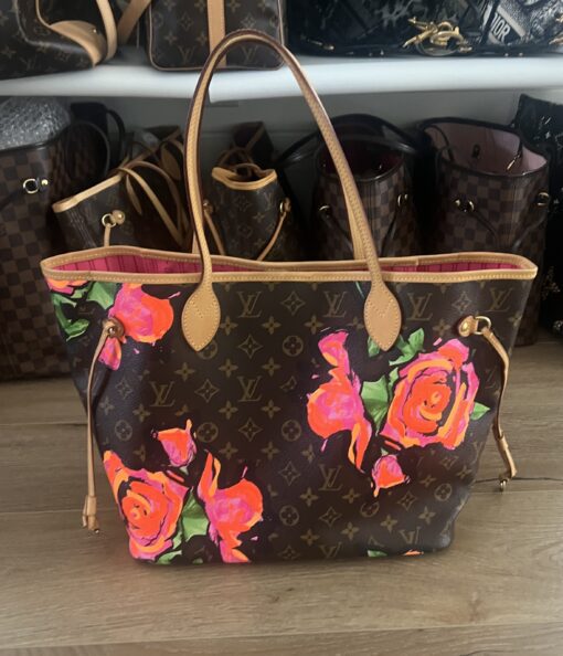 Louis Vuitton Stephen Sprouse Roses Neverfull MM 11