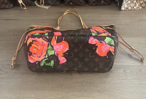 Louis Vuitton Stephen Sprouse Roses Neverfull MM 9