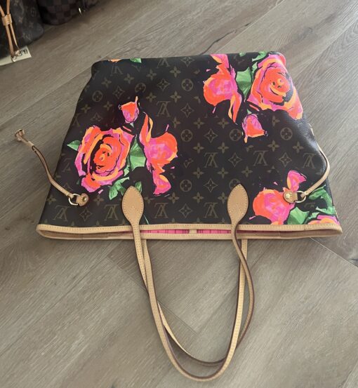 Louis Vuitton Stephen Sprouse Roses Neverfull MM 8