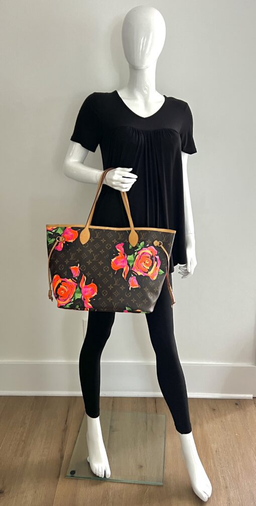 Louis Vuitton Stephen Sprouse Roses Neverfull MM 2