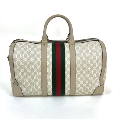 Gucci Savoy Medium Duffle Bag Supreme Coated Canvas 4