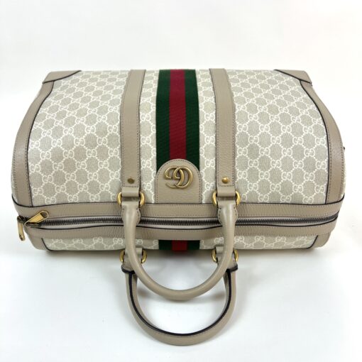 Gucci Savoy Medium Duffle Bag Supreme Coated Canvas - Image 11