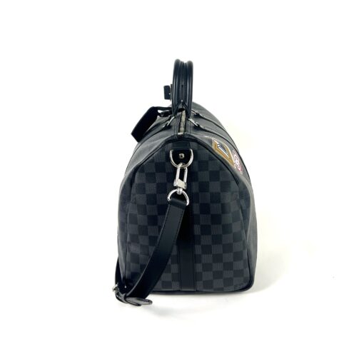 Louis Vuitton League Damier Graphite Keepall Bandoulière 45 - Image 7