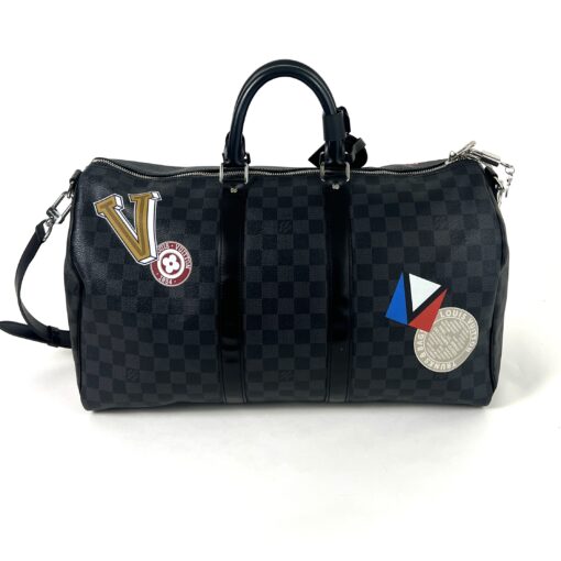 Louis Vuitton Damier Graphite Keepall Bandoulière 45 2