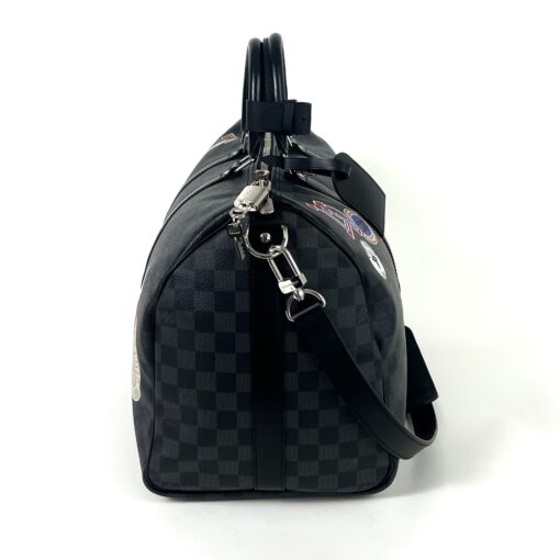 Louis Vuitton Damier Graphite Keepall Bandoulière 45 6