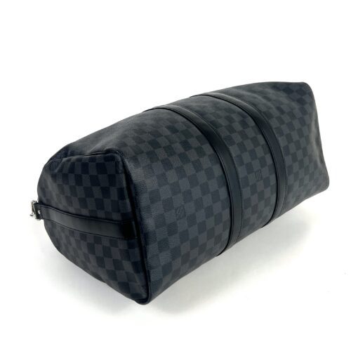 Louis Vuitton League Damier Graphite Keepall Bandoulière 45 - Image 8