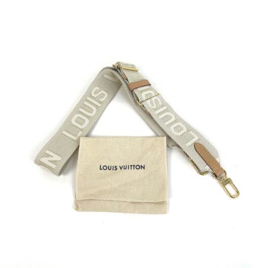 Louis Vuitton Cream Nylon Coussin Bandouliere Shoulder Strap