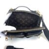 Louis Vuitton Calfskin Monogram Embossed Utility Crossbody Black 24