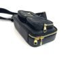 Louis Vuitton Calfskin Monogram Embossed Utility Crossbody Black 9
