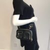 Louis Vuitton Calfskin Monogram Embossed Utility Crossbody Black 4