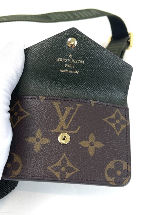 Louis Vuitton Monogram Felicie Strap and Go Khaki 13