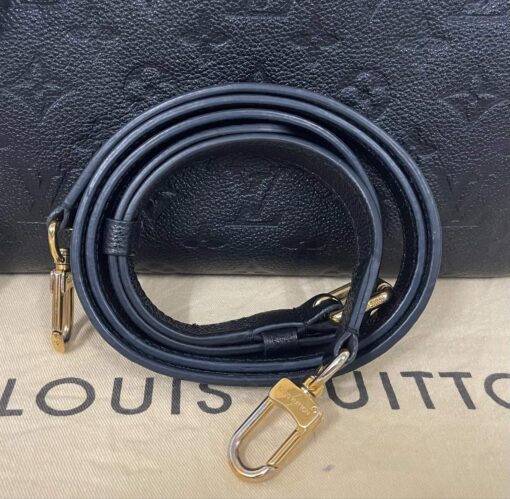 Louis Vuitton Monogram Black Empreinte Speedy 25 Bandouliere 37