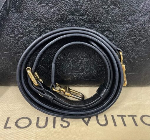 Louis Vuitton Monogram Black Empreinte Speedy 25 Bandouliere 36