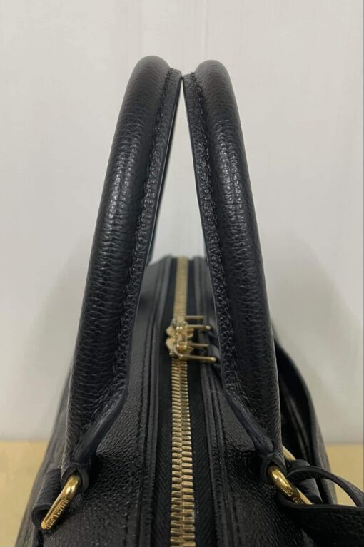 Louis Vuitton Monogram Black Empreinte Speedy 25 Bandouliere 25