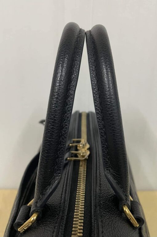 Louis Vuitton Monogram Black Empreinte Speedy 25 Bandouliere 24