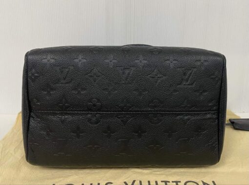 Louis Vuitton Monogram Black Empreinte Speedy 25 Bandouliere 15