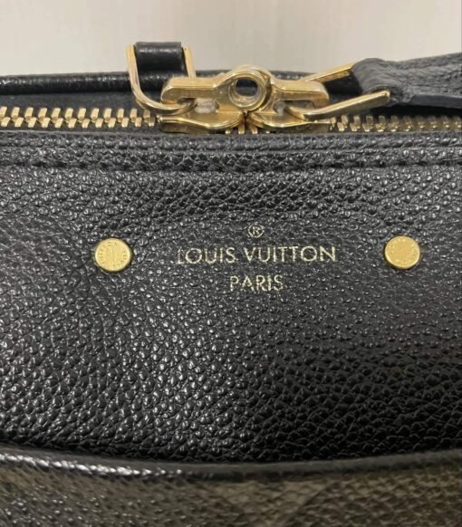 Louis Vuitton Monogram Black Empreinte Speedy 25 Bandouliere 13