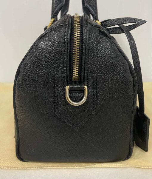 Louis Vuitton Monogram Black Empreinte Speedy 25 Bandouliere 8