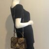 Gucci Ophidia Jumbo G Small Canvas Tote Shoulder Bag Beige 2