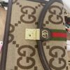 Gucci Ophidia Jumbo G Small Canvas Tote Shoulder Bag Beige 15