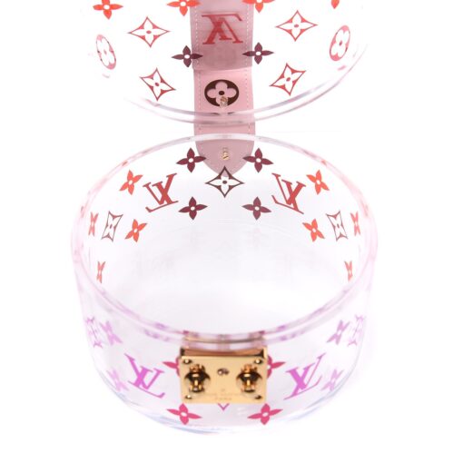 Louis Vuitton Transparent Plexiglass Box Scott Pink - Image 3