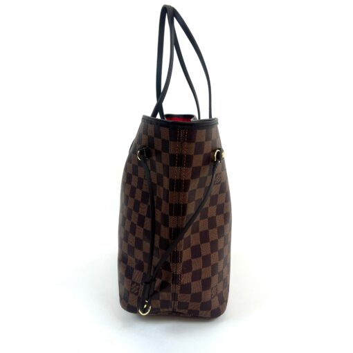 Louis Vuitton Neverfull Damier Ebene MM Cerise Red 16