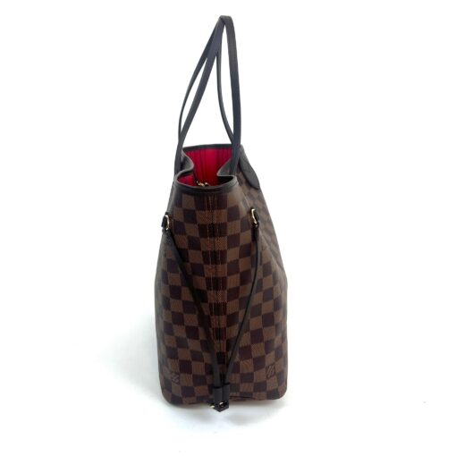 Louis Vuitton Neverfull Damier Ebene MM Cerise Red 14