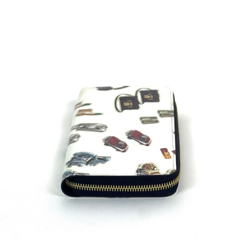 Louis Vuitton White Monogram Vernis Stickers Zippy Wallet 8