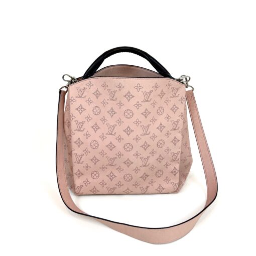 Louis Vuitton Mahina Babylone PM Magnolia Shoulder Bag