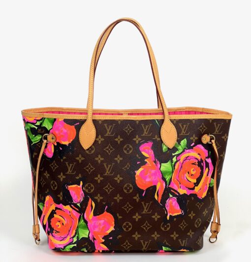 Louis Vuitton Stephen Sprouse Roses Monogram Neverfull MM