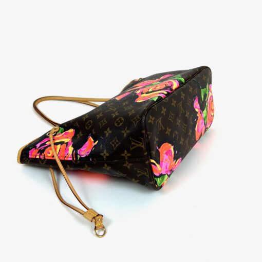 Louis Vuitton Stephen Sprouse Roses Monogram Neverfull MM 9