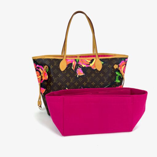 Louis Vuitton Stephen Sprouse Roses Monogram Neverfull MM - Image 4