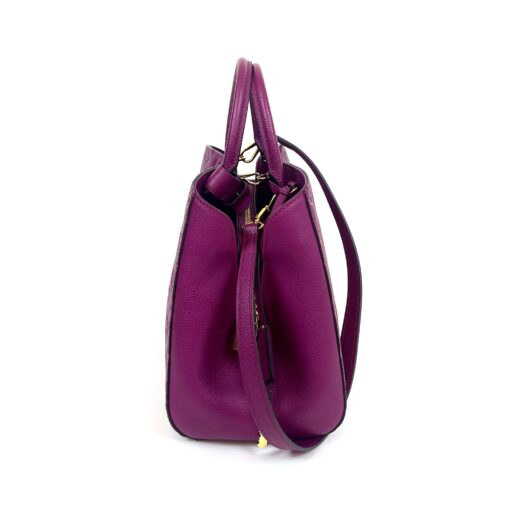 Louis Vuitton Empreinte Montaigne MM Grape Satchel 9