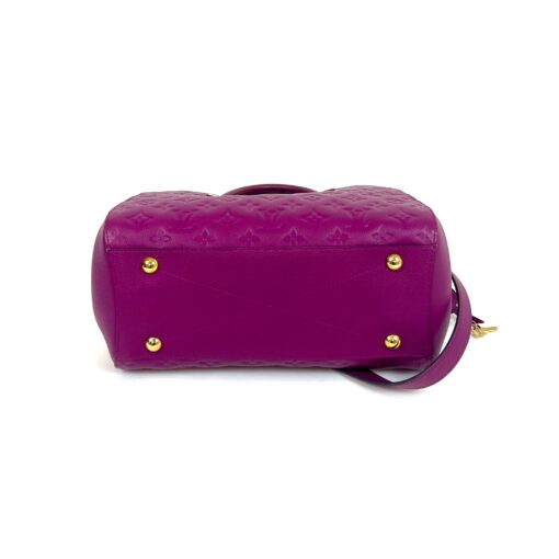 Louis Vuitton Empreinte Montaigne MM Grape Satchel 5