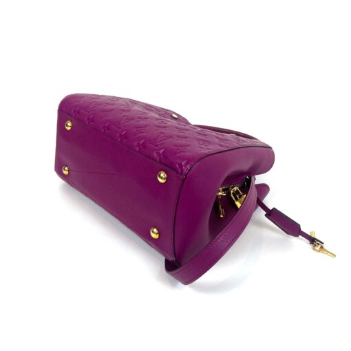 Louis Vuitton Empreinte Montaigne MM Grape Satchel 13