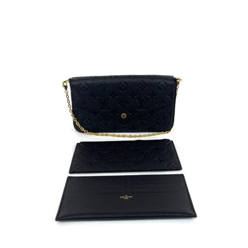 Louis Vuitton Black Empreinte Felicie Crossbody 5