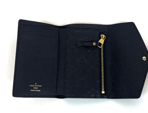 Louis Vuitton Black Empreinte Leather Compact Curieuse Wallet 3