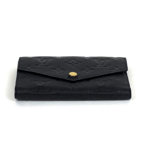 Louis Vuitton Black Empreinte Leather Compact Curieuse Wallet 5