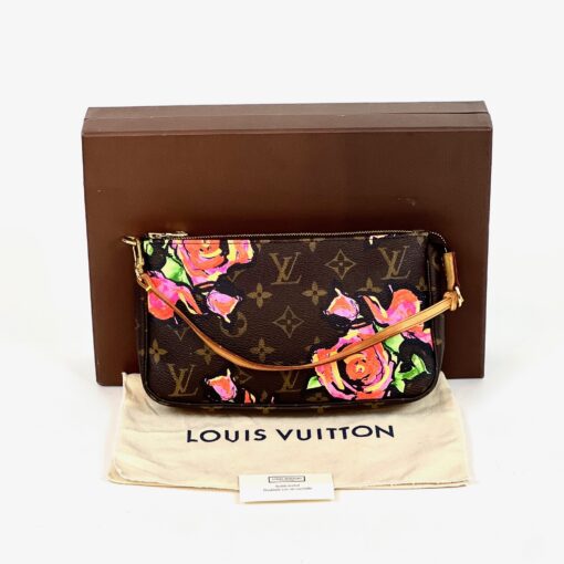 Louis Vuitton Monogram Roses Pochette Accessories - Image 2