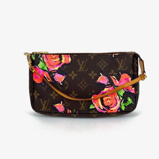 Louis Vuitton Monogram Roses Pochette Accessories