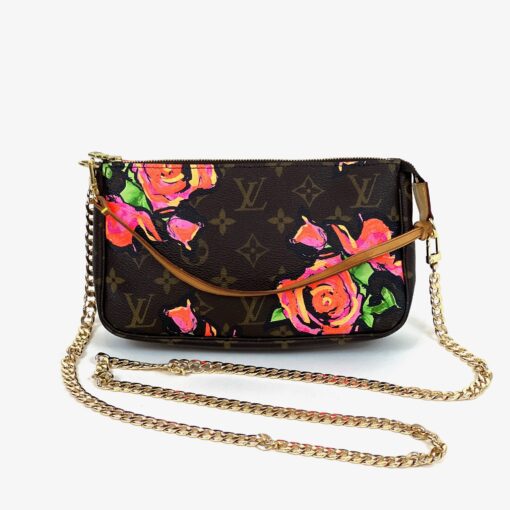 Louis Vuitton Monogram Roses Pochette Accessories - Image 6