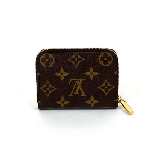 Louis Vuitton Monogram Brown Zippy Coin Purse Wallet 2