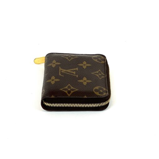 Louis Vuitton Monogram Brown Zippy Coin Purse Wallet 6