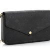 Louis Vuitton Black Empreinte Felicie Crossbody With 2 Inserts 16