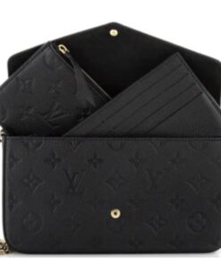 Louis Vuitton Black Empreinte Felicie Crossbody