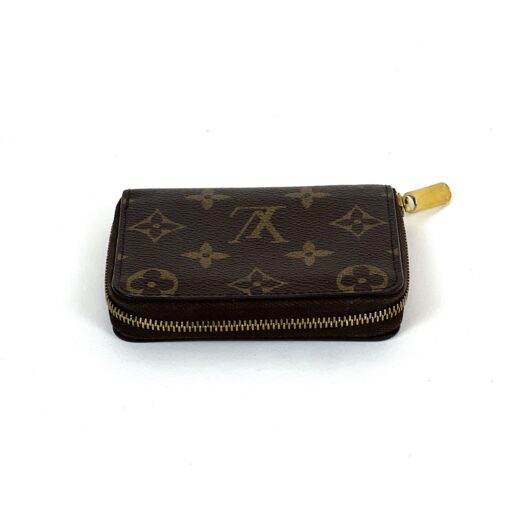 Louis Vuitton Monogram Canvas Zippy Coin Purse Wallet Brown - Image 6